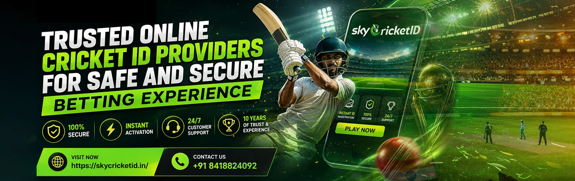 Trusted Online Cricket ID Providers for Safe and Secure Betting Experience